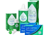 Air Optix Plus HydraGlyde for Astigmatism + BioNatural Acessório Lentes de Contacto