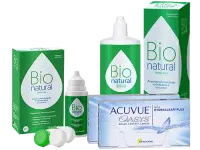 Lentes de Contato Acuvue Oasys + BioNatural - Packs