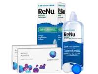 Lentes de Contato Biofinity Multifocal + Renu Multiplus - Packs