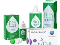 Lentes de Contato Biofinity Energys + BioNatural - Packs